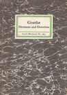 21. Band Nr. 363 Goethe: Hermann und Dorothea im dunkelgrau/weissen Marmoreinband, Insel-Bücherei - Der Katalog der Sammlung Jenne